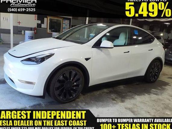 TESLA MODEL Y 2023 7SAYGDEF5PF602944 image